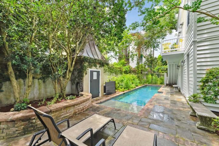 Serene Cottage With Beautiful Garden And Heated Pool Чарльстон Экстерьер фото